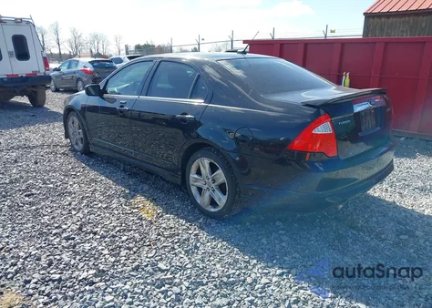 2010 Ford Fusion Sport from USA, damaged, VIN 3FAHP0KC4AR401399